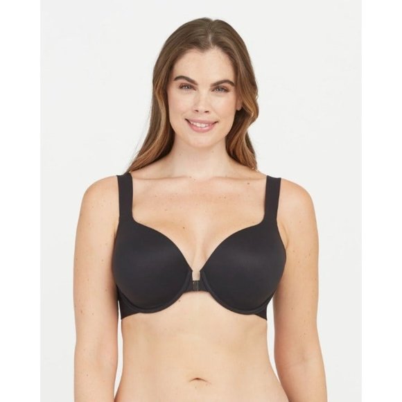 MAJORELLE EVELYN Mini Dress in Red with Metallic silver stripes